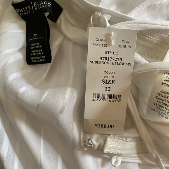 GORGEOUS NWT White House Black Market Dress sz 12 - Picture 5 of 5